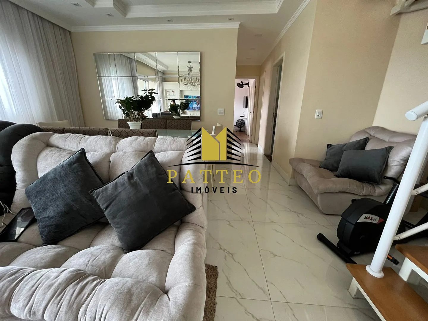 Apartamento à venda com 3 quartos, sendo 2 suítes, em Mogi Moderno, Mogi das Cruzes — foto 3