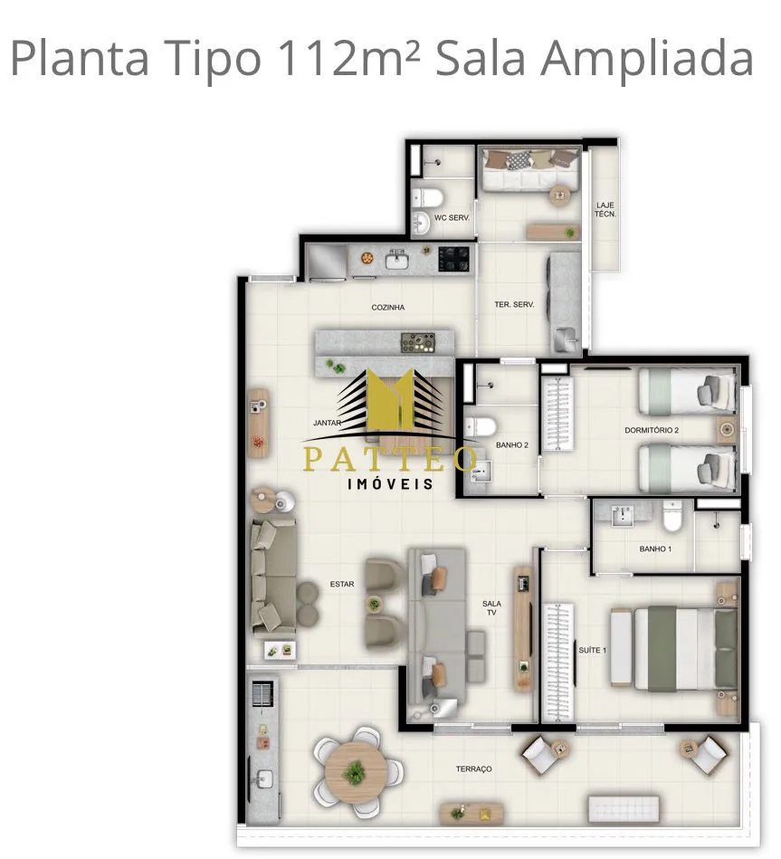 Apartamento à venda com 3 quartos, sendo 1 suíte, em Centro, Bertioga — foto 8